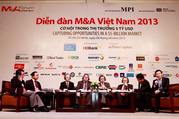Khai mạc diễn đàn M&A Việt Nam 2013